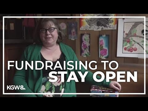 Portland book pub hosts fundraising auction to stay in business