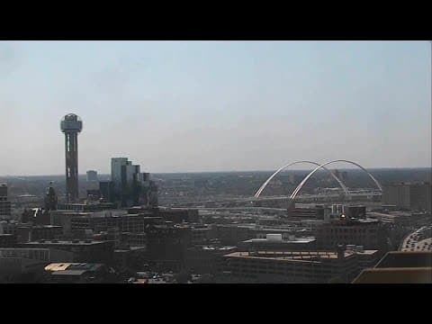 TIMELAPSE: Downtown Dallas skyline in October 2024