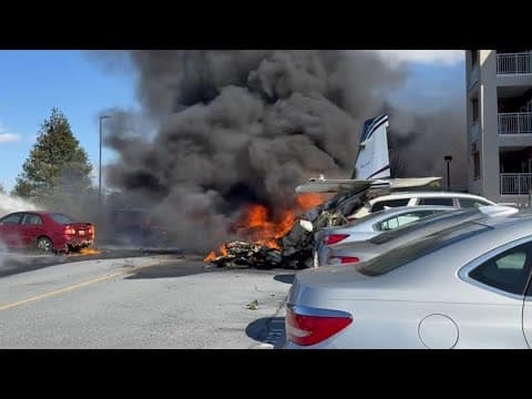 Five people hospitalized after plane crash in southern Pennsylvania