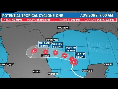 Watch Live: Meteorologist Chita Craft gives update on 10 a.m. Advisory from NHC
