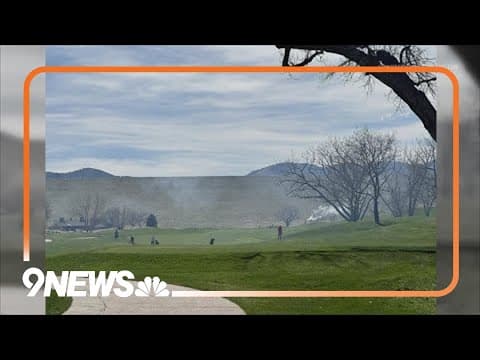 Crews fight several small fires on Lakewood golf course