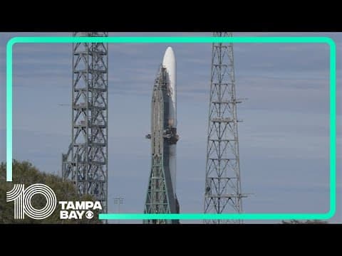 Jeff Bezos' space company calls off debut launch of massive new rocket in final minutes of countdown