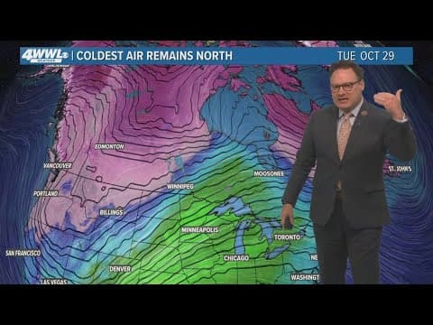 New Orleans Weather: Warm and dry to wrap up October