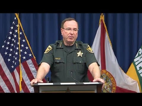 Polk sheriff speaks about homicide case involving father who killed son
