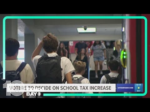 Pinellas voters to see tax increase proposal on ballot to help fund public schools