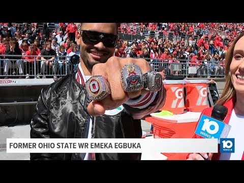 Ohio State receives rings for winning CFP national championship