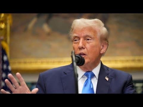 President Donald Trump announces new tariffs coming soon
