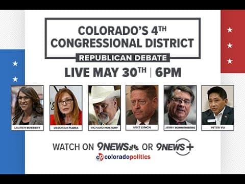 Colorado Congressional District 4 GOP Primary Debate