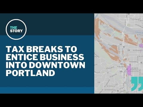 Portland City Council approves adding downtown to 'enterprise zone'