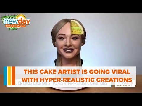 This cake artist is going viral with her hyper-realistic creations - New Day NW