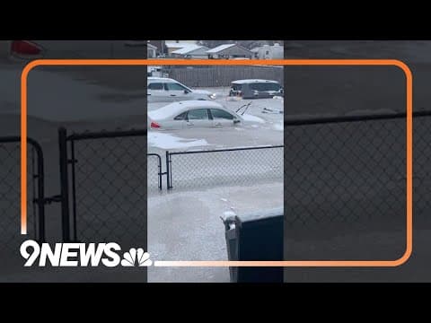 Floods and frozen cars: Aftermath of water main break in Detroit