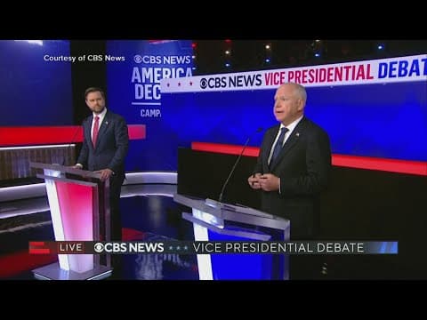 Recap: JD Vance and Tim Walz face off in their only debate