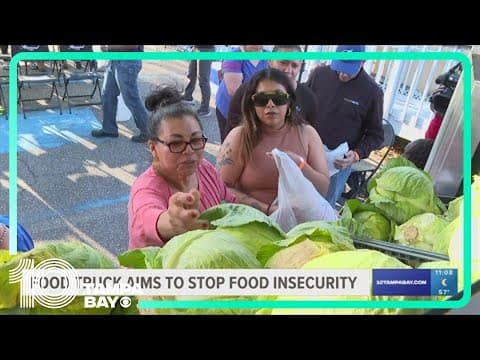 Mobile food truck provides fresh, free fruits and vegetables in Progress Village