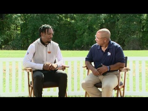 First on WUSA9: Jayden Daniels sits down 1-1 to talk being the face of a franchise