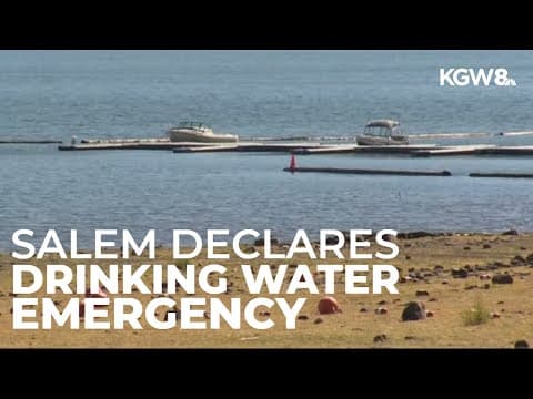 Salem declares drinking water supply emergency ahead of Detroit Lake drawdown