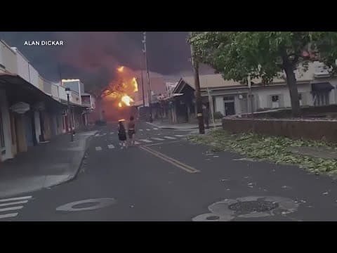 Death toll rises, flights canceled as Hawaii wildfires continue to burn