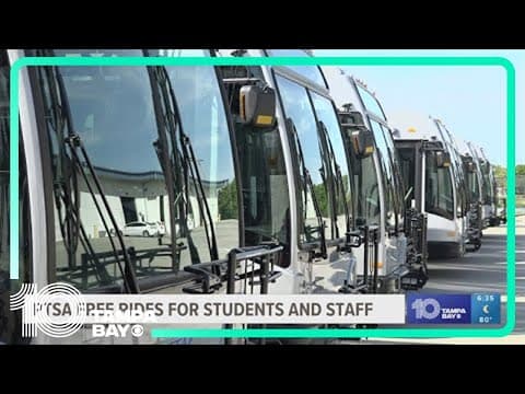 Students, teachers can ride the PSTA for free