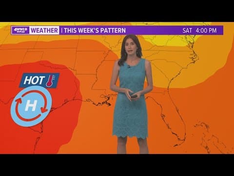 Intense heat and little rain in the forecast starting Sunday