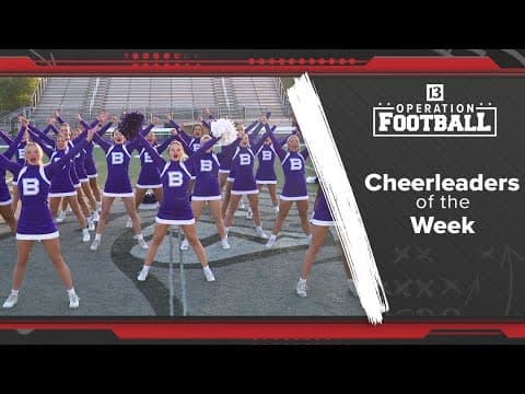 Brownsburg High School | Operation Football Cheerleaders of the Week