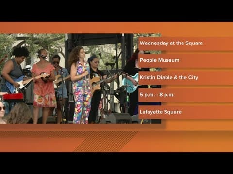 Wednesday at the Square continues with People Museum, Kristin Diable & the City in New Orleans