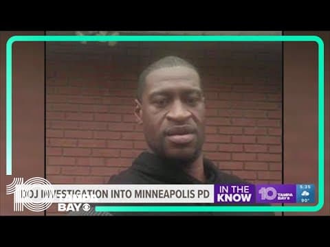 DOJ probe after George Floyd's murder finds racist, discriminatory practices in Minneapolis PD
