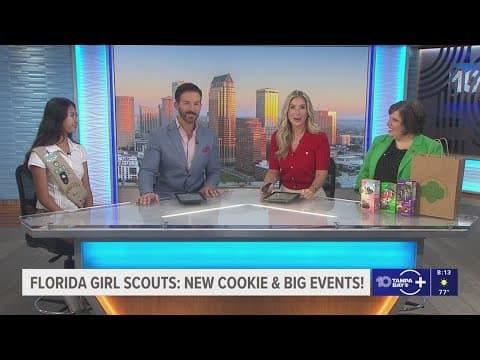 Florida Girl Scouts talk about new cookie and upcoming events