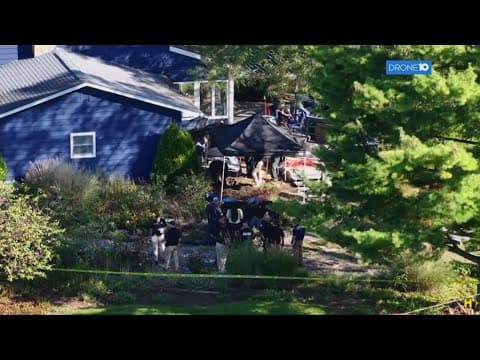 Columbus police resume digging outside home where buried rug was found