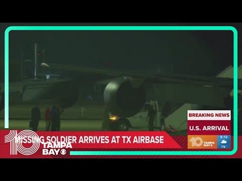 US soldier who crossed into North Korea lands in Texas