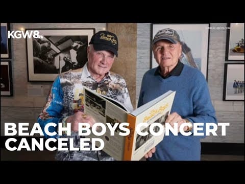 Beach Boys' Oregon State Fair show canceled; ticket holders offered free entry to fair