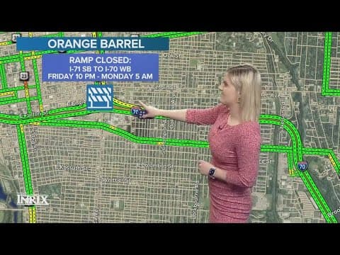 I-70 West in downtown Columbus to shut down over the weekend for construction, rehabilitation projec