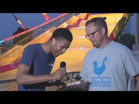 Guy Brown checks out the Breakfast Gnocchi from The Blue Barn