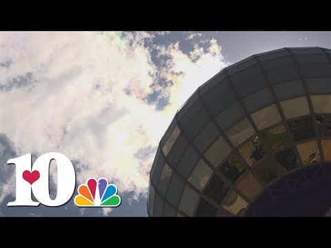 Observation deck reopens at The Sunsphere after steelwork construction for new welcome center