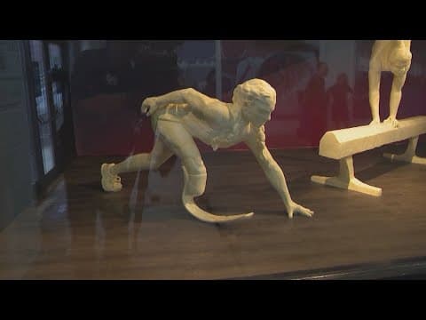 Butter sculptures at Ohio State Fair highlight some U.S. athletes