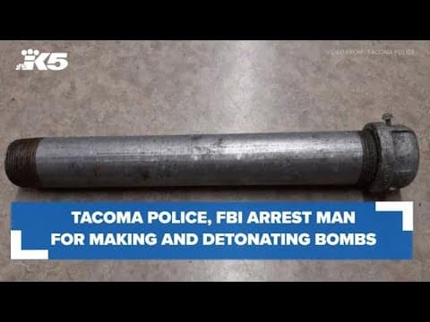 Man arrested for building and detonating explosives