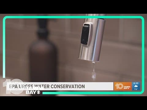 EPA urging you to conserve water for 'Fix a Leak Weak'