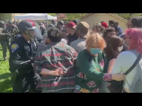 High schooler arrested during IU protest speaks out