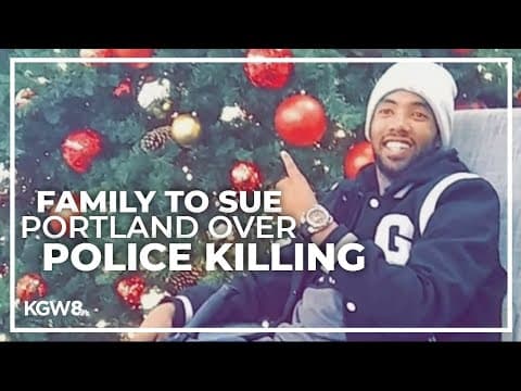Family of man killed by Portland police plans to sue city