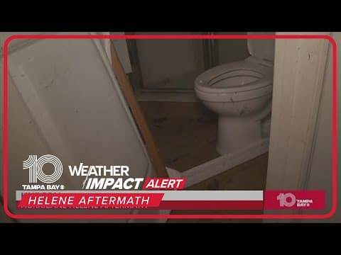 Pasco County property shows severe damage from Hurricane Helene