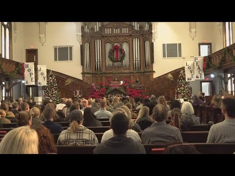 Local church holds memorial service to remember the lives of the homeless