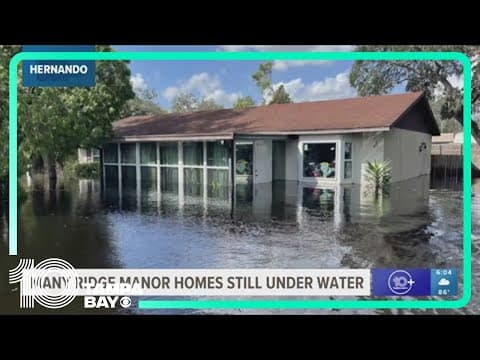 Ridge Manor homes still seeing impacts from Withlacoochee River flooding