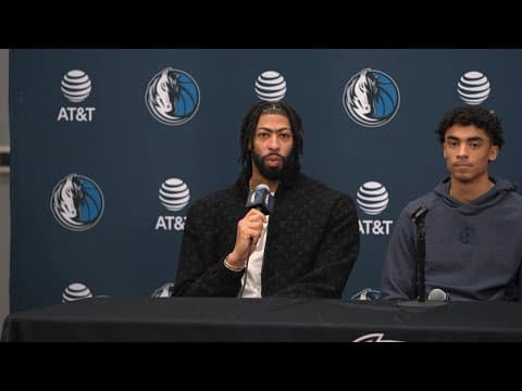 Anthony Davis introductory press conference begins