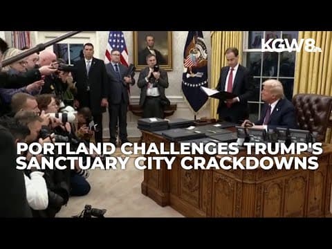 Portland joins lawsuit challenging Trump crackdown on sanctuary cities