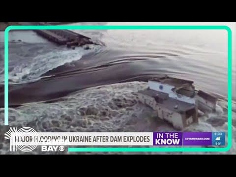 Here's what we know about the Kakhovka dam collapse in Ukraine