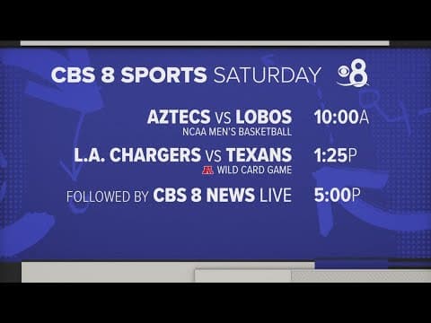 SDSU Aztecs take on conference leaders New Mexico Lobos | Watch Saturday on CBS 8