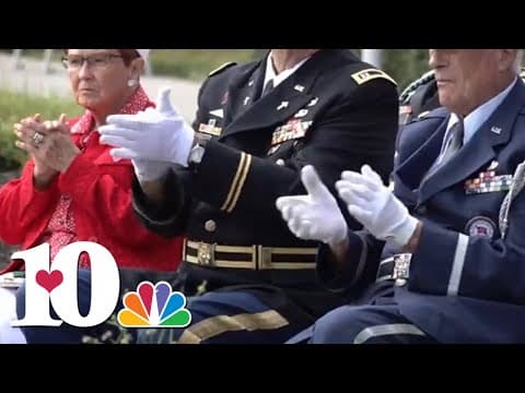 Ceremony honors prisoners of war and servicemembers who remain missing in action