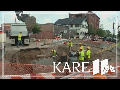 4 months later, what's going on with the sinkhole in Uptown?