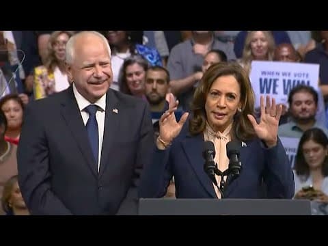 Harris picks Minnesota Tim Walz as running mate