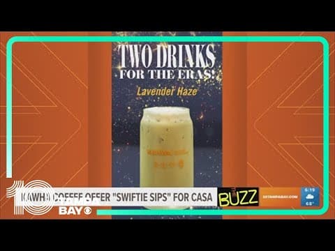 Kawha offers 'Swiftie Sips' ahead of Taylor Swift's concerts in Tampa