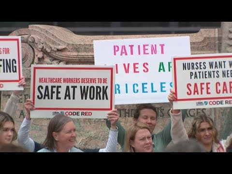 Ohio nurses rally for change as hospitals face staffing shortages