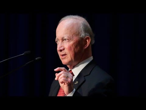 Mitch Daniels says fixing US debt crisis requires more than DOGE